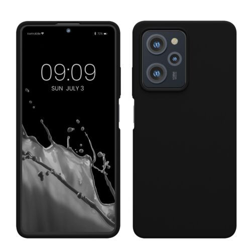 Husa kwmobile pentru Xiaomi Poco X5 Pro 5G, Silicon, Negru, 60898.01