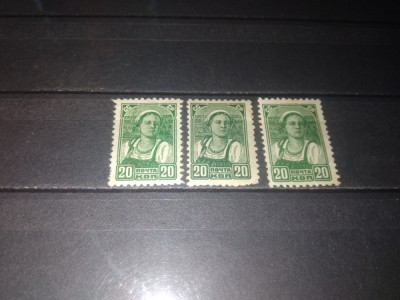 TIMBRE URSS 1938 foto