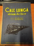 AS - PARTITURA - MUZICA GH.DENDRINO, TEXT PUIU MAXIMILIAN - CALE LUNGĂ DRUM DE FIER, pt voce si pian
