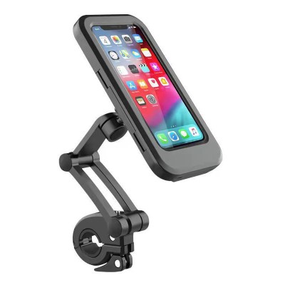 Suport Telefon MRG MHL69L, Pentru Bicicleta / Moto, Impermeabil, Magnetic C1006 foto