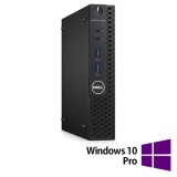 Calculator Refurbished DELL OptiPlex 3070 Mini, Intel Core i3-9100T 3.10 - 3.70GHz, 8GB DDR4, 256GB SSD + Windows 10 Pro