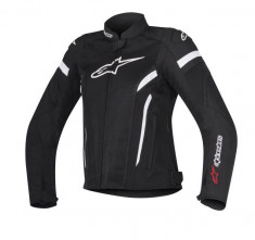 Geaca textil ALPINESTARS STELLA T-GP PLUS R V2 AIRFLOW culoare negru alb, marime L foto