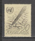 Iugoslavia.1963 Campanie impotriva foametei SI.198
