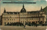 CP1895N Brașov, Palatul Justiției, carte poștală circulată Călărași, județul Ialomița, 1925