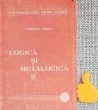 Logica si metalogica, vol. 2 Cornel Popa