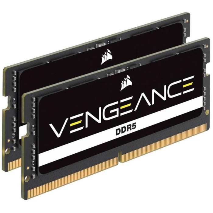 Kit Memorie Laptop Corsair VENGEANCE 32GB (2x16GB), DDR5, 5600MHz, CL48, CMSX32GX5M2A5600C48