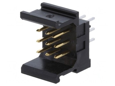 Conector PCB-PCB tată 9 pini THT drept 10,16mm foto