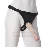 Dildouri strap-on - Doc Johnson Vac-U-Lock Ham Ultra cu Penis 20cm