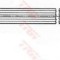 Conducta / cablu frana AUDI A4 (8D2, B5) (1994 - 2001) TRW PHD543