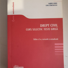 Drept civil - teste grila - Gabriel Boroi , Liviu Stanciulescu - Editia a 5 a