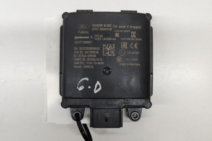 Modul de control unghi mort FORD PUMA J2K, CF7 2023 OEM: NZ6T-14C689-AA,A2C77180607,4135A-SRR3B,1741-15-8699 22664252