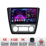 Navigatie Skoda Yeti 2009-2014 A-YETI 4+64 InCell Display 1K Android Waze USB Navigatie Internet Youtube Radio CarStore Technology