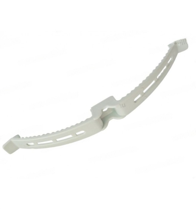 Set 20 bucati cleme duble din plastic pentru prindere cabluri 220mm lungime