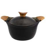 Oala Neoklein cu capac 30cm, culoare BLACK