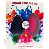 Magic Egg Vibrant 3.0 Ouă Vibratoare Control Remote Roz, Alive