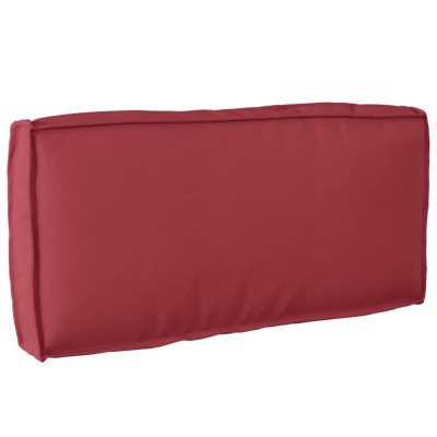 Perna Pallet Roșie pentru Spătar 80 x 40 x 12 cm, din material Oxford foto