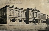 1912 CP Liceul de Fete din Ismail, Gubernia Basarabia, către Coman Georgescu, comerciant si antreprenor, Librărie și Papetărie S. Litvin. Imperiu Rus