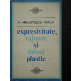 N. ARGINTESCU AMZA - EXPRESIVITATE, VALOARE SI MESAJ PLASTIC
