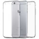 Husa de protectie Flippy&reg; pentru Apple iPhone 6/6S Plus Full Tpu 360 Transparent