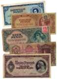 Ungaria 1930 -1946 - Lot 5 bancnote, circulate