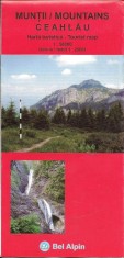 Ceahlau Mountains / Muntii Ceahlau - Tourist map / Harta turistica M 1 : 50 000