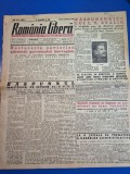 ziarul romania libera 1 februarie 1949 - interviu stalin