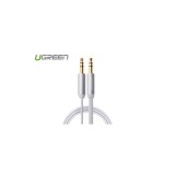 3.5mm Male-Male Audio Jack Ultra Flat cable-Lungime 1.5 Metri-Culoare Alb
