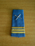 C3 - Grade militare - capitan artilerie antiaeriana - bleumarin