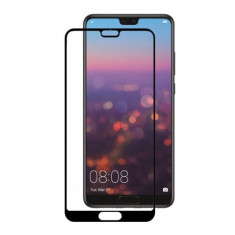 Tempered glass vetter, huawei p20 pro, full frame tempered glass vetter go, black foto