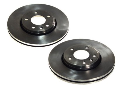 Set disc frana Nissan Primastar (X83); Opel Vivaro (J7); Renault Trafic 2 (Jl) SRLine parte montare : Punte fata foto