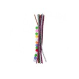 Set activitati crafts sarma plusata cu pompoane,25 bucati set