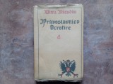 PRAVOSLAVNICA OCROTIRE de DINU NICODIN , titluri si gravuri in lemn de EUGEN STEC , 1941