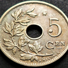 Moneda istorica 5 CENTIMES - BELGIA, anul 1931 *cod 3573 = STEA - BELGIE!