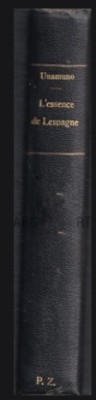 L&amp;#039;Essence de L&amp;#039;Espagne/ Miguel de Unamuno foto