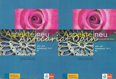Aspekte Neu B2, Lehr- und Arbeitsbuch Teil 1+2 Mittelstufe Deutsch - Ute Koithan foto