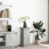 VidaXL Suport prezentare cu depozitare gri beton 31x30x60 cm lemn 854619