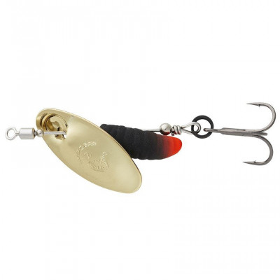 Savage Gear Sticklebait Spinners Silver Gold Black, mărimea 1, 3.8g foto