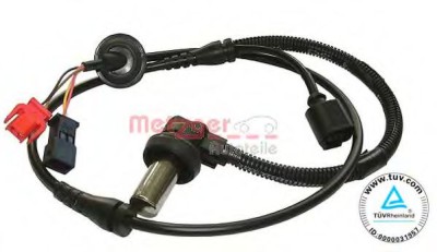 Senzor ABS / turatie roata AUDI A4 (8D2, B5) (1994 - 2001) METZGER 0900065 foto