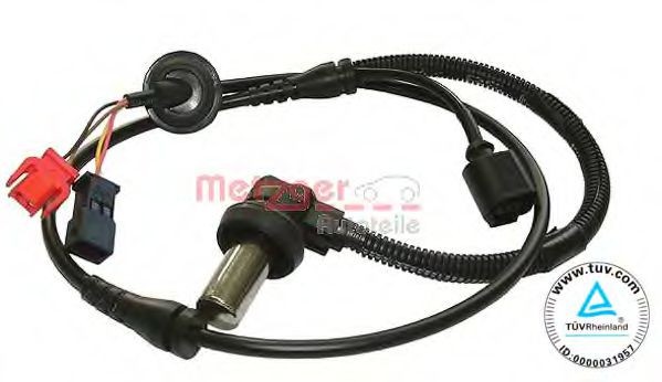 Senzor ABS / turatie roata AUDI A4 (8D2, B5) (1994 - 2001) METZGER 0900065