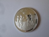 Rara! Etiopia 20 Birr 1972 Proof argint com:Anul copilului,dm.=38 mm,gr.=23 gr, Africa