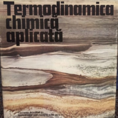 Solomon Sternberg - Termodinamica chimica aplicata (1978)