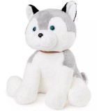 Cățeluș de Pluș Husky 55 Cm