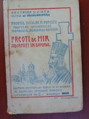 Preoti de mir, adormiti in Domnul foto