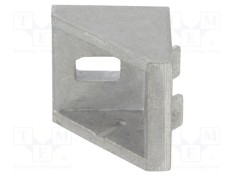 Colțar aluminiu ELESA GANTER pentru profile 30mm, 28x27x27mm
