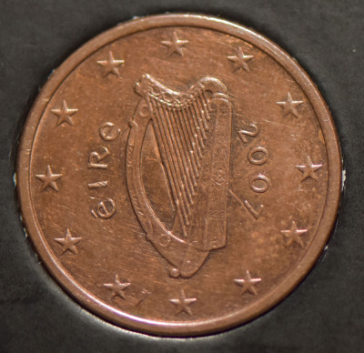 5 euro cent Irlanda 2007 foto