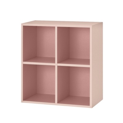 Boxie nyitott fali szekr&amp;eacute;ny 80x80x37 cm pink foto
