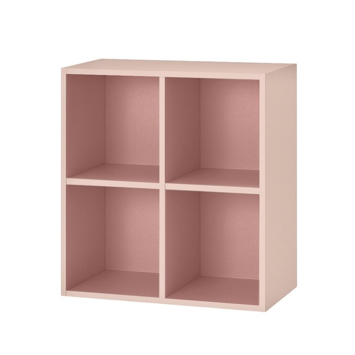 Boxie nyitott fali szekr&eacute;ny 80x80x37 cm pink
