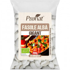 Fasole Alba Gigant Bio 300 grame Pronat