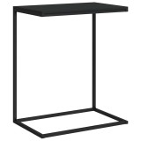 Cumpara ieftin Masa laterala, negru, 55x35x66 cm, lemn compozit