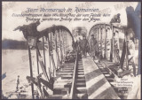 3289 - ARGES, Bridge on the river Arges Romania - old postcard - unused 17/12 cm, Necirculata, Printata